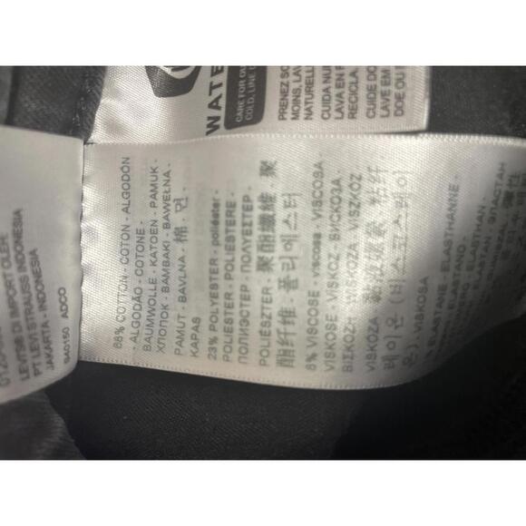 Levis Women's Jeans 711 Skinny Women's 29 Black Pants Ankle - Picture 8 of 8